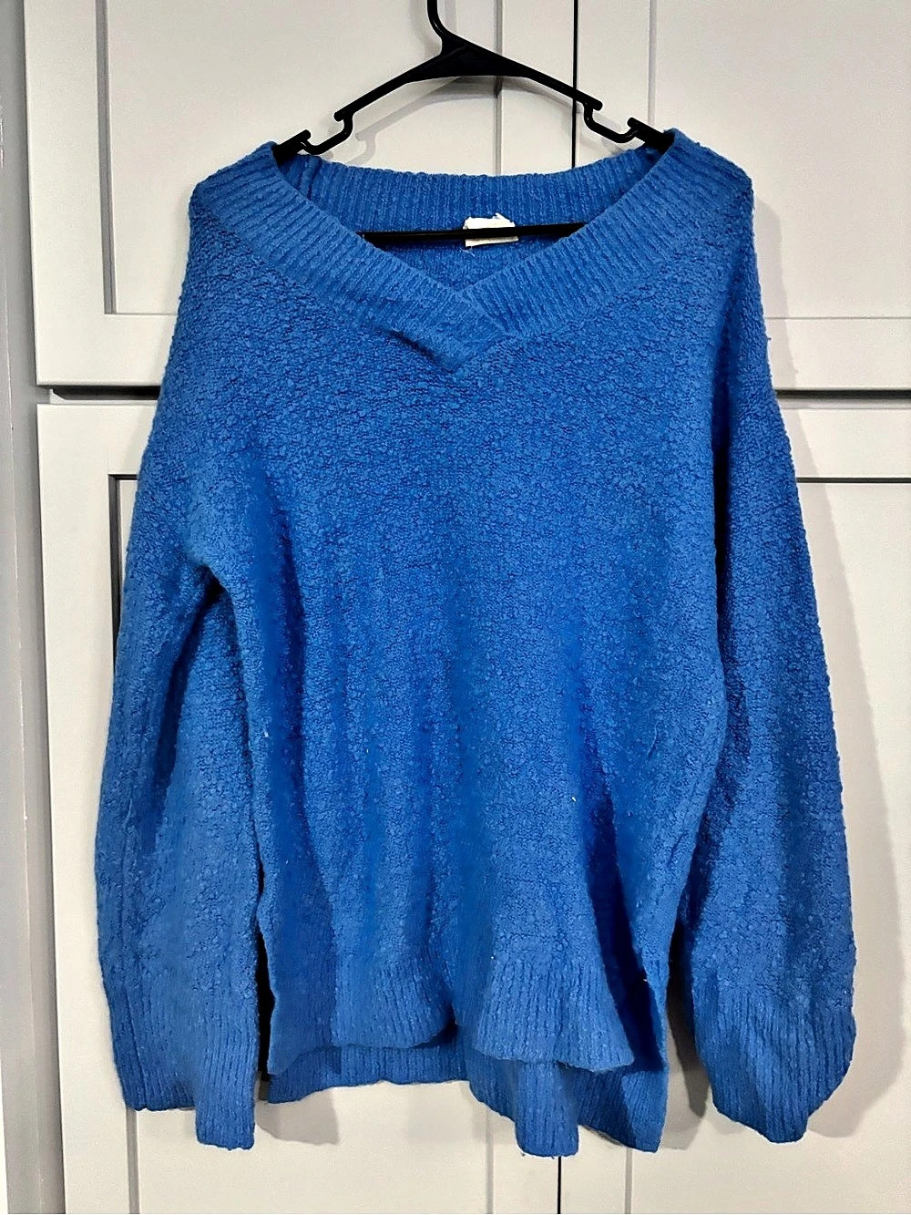 Anthropologie bouclé knit .Very Oversized XS Will Fit Medium Merino Wool Blend